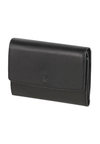 Esquire Logo - Logo Geldbörse VI Leder 11,5 cm - schwarz