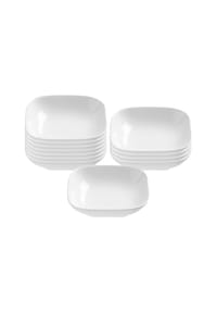 Ritzenhoff & Breker Beilagenschalen Arena ø 13 cm 12er Set weiß - ARENA - weiß
