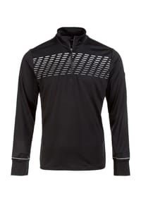 ENDURANCE - Midlayer Loopy mit reflektierenden Elementen - 1001 Black