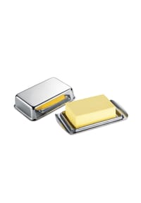 KÜCHENPROFI - Butterdose, Edelstahl - SILBER