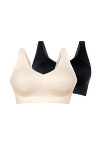 Anita - Bustier 2er Pack Lotta Prothesen BH - Creme / beige
