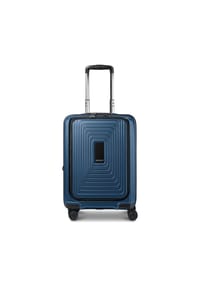 REDOLZ Essentials 14 - Essentials 14 4 Rollen Kabinentrolley S 55 cm Laptopfach mit Dehnfalte - aubergine metallic