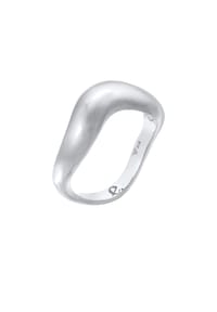 elli. PREMIUM - Ring Elli Premium Ring Organic Wellen Trend 925 Silber - Silber