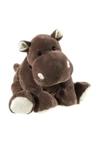 Kuschelwuschel - Plüschtier „Hippo“, 28 cm - BRAUN