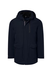 pierre cardin - Jacke mit Kapuze - Schwarz