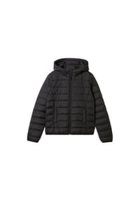 DENIM TOM TAILOR - Steppjacke, Kapuze, Stehkragen, für Damen - 14482 DEEP BLACK