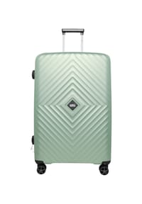 GLOBETROTTER MÖHNE - 4-Doppelrollen-Trolley, Hartschale, TSA Kombinationsschloss - GREEN