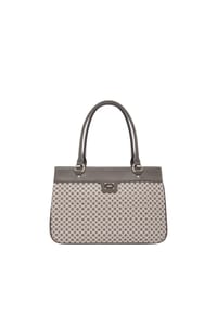 L.CREDI - Pia Pia Schultertasche 37 cm - dark taupe
