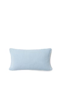 Marc O'Polo Home Dekokissen Nordic Knit - Nordic knit - Calm blue