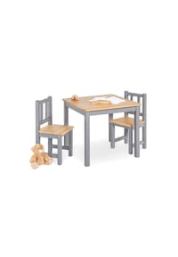 Pinolino® - Kindersitzgruppe 'Fenna', grau/natur, 3-tlg. - grau