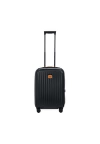 BRIC'S Taormina - Taormina - 4-Rollen-Kabinentrolley S 55 cm erw. USB (blau) - black