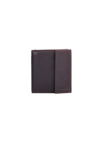 Maître BIRKHEIM - Scheintasche "Gerfried", Leder, RFID-Schutz, für Herren - 702 DARKBROWN