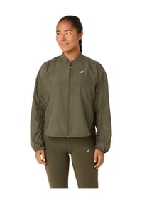 asics - Funktionsjacke Nagino, versellbar, für Damen - DARK OLIVE