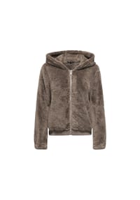 ONLY® - Felljacke New Wanna, Kapuze, für Damen - 183019 HUMUS