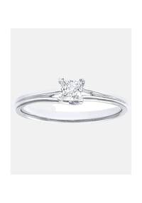 Diamant L'eternel - Ring, mit 0.25 ct Diamant, 750 Weißgold - white gold
