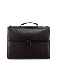 JOST LONDON - Aktentasche, Leder, Laptopfach - BRAUN