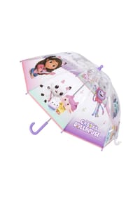 COFI - Gabby´s Dollhouse Regenschirm ? 71 cm Leichter Kuppel-Schirm für - Mehrfarbig 45x45 cm
