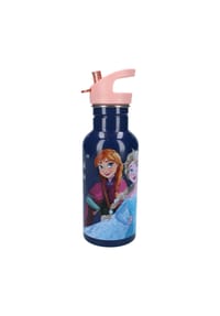 Disney - Disney Frozen II 500 ml Wasserflasche – KinderflascheGriff - Rosa 22x7x7 cm