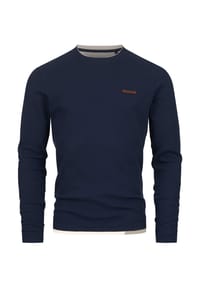 INDICODE - Langarmshirt INSigfinn - Black