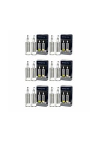 RitzenhoffAndBreker Essig & Öl Flaschen Basic 320 ml 12er Set transparent-silber - BASIC - transparent-silber