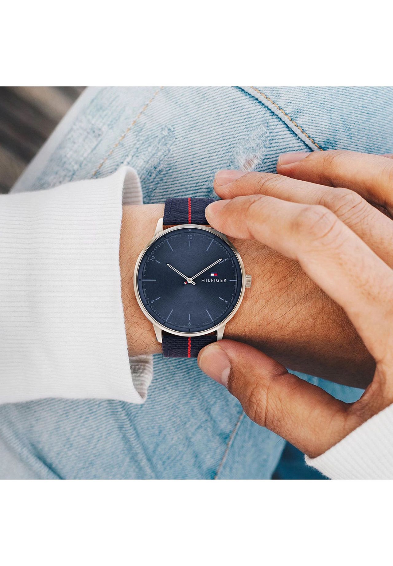 TOMMY HILFIGER Herrenuhr  