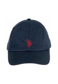 U.S. POLO ASSN. - Unisex Cap - Logo, Baumwolle, einfarbig - Dunkelblau