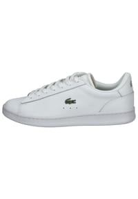 LACOSTE - Leder Sneaker - Weiß/Weiß