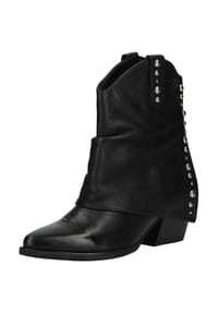 LAZAMANI - Leder Stiefelette - Schwarz