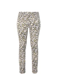 STOOKER® - FLORENZ SEASON Damen 5-Pocket-Jeans lang - graphic animal aop