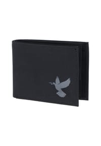 oxmox® New Cryptan - New Cryptan Geldbörse RFID Schutz 11 cm - schwarz-circle bloom grey