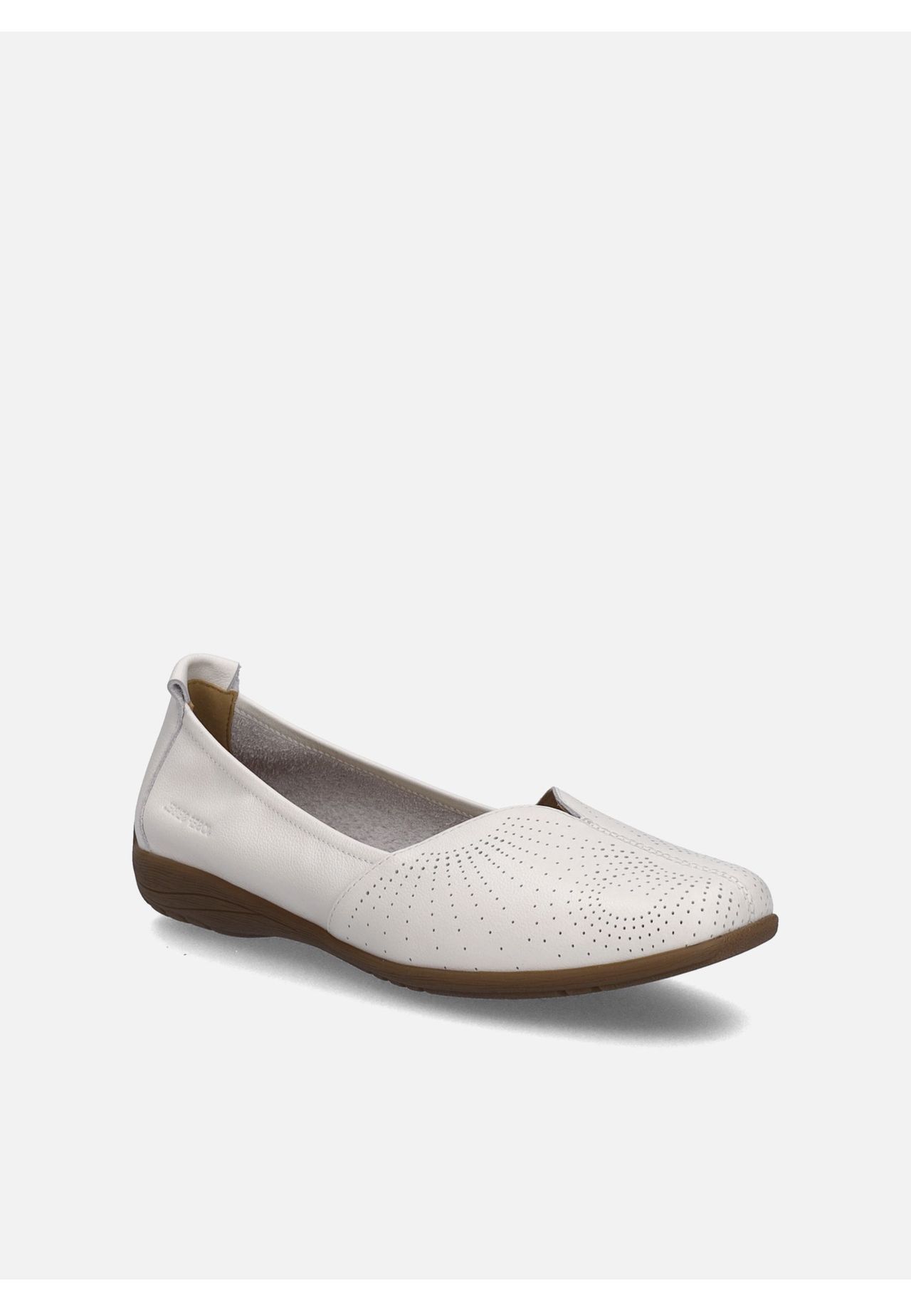Seibel Ballerinas "Fenja 29", Leder, FüR Damen, Weiß, 37