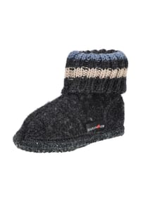 HAFLINGER - Wolle Stiefelette HÜTTENSCHUH PAUL - Graphit