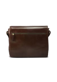 JOST Skagen - Skagen Aktentaschen Messenger Leder 38 cm Laptopfach - redbrown