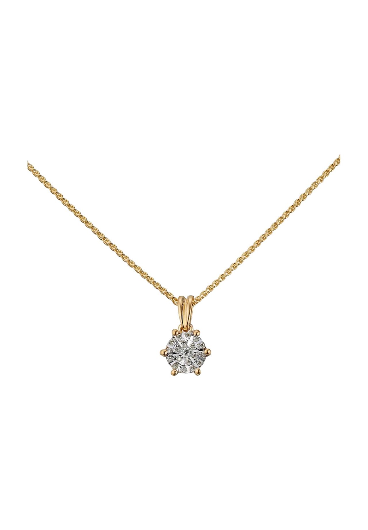 MONCARA Damen Kette mit Anhänger 