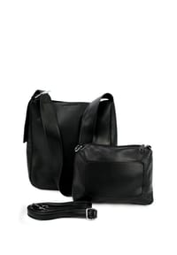 HARPA - Handtasche BIDDY im Set mit kleiner Umhängetasche - caramel brown