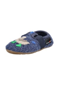HAFLINGER - Wolle Hausschuhe EVEREST QUAK QUAK - Aubergine