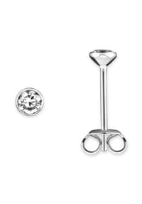 ONE ELEMENT Shine Bright Line - Zirkonia Ohrringe Ohrstecker aus 925 Silber - silber