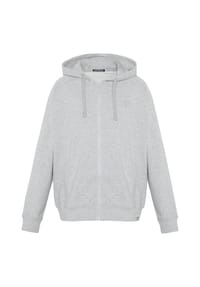 CHIEMSEE - Sweatjacke Kapuzensweatjacke mit Reißverschluss - 17-4402M Neutral Gray Melange