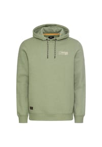 camel active - Hoodie mit Rückenprint - Blattgrün