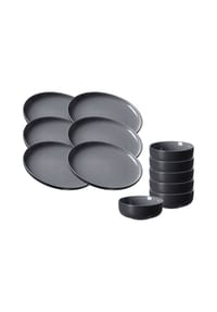 RitzenhoffAndBreker Frühstücksset Jasper 12er Set - JASPER - grau