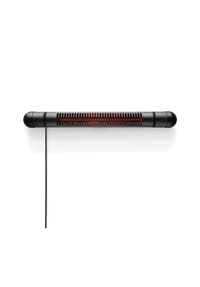 eva solo - HeatUp Wand-Terrassenwärmer, Aluminium, Schwarz, L 88 cm - Schwarz