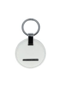 PORSCHE DESIGN - Schlüsselanhänger Leder 9 cm - anthracite