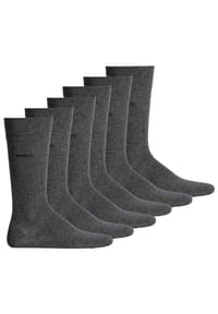 BOSS - Herren Socken, 6er Pack - RS Uni Colors CC, Finest Soft Cotton, Baumwoll-Mix - Blau