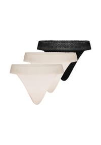 mey - String 3er Pack Modal Lace - Bailey