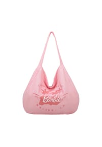 Fritzi aus Preußen Malibu Denim Limited Barbie - Schultertasche Easy Hobo Limited Barbie mit dekorativem Barbie-Print - Denim Blacky