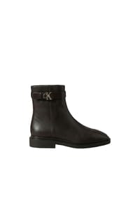 Calvin Klein - Ankle Boots, Rindsleder, für Damen - 0GJ  BLACK