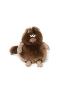 sigikid® - Kuscheltier Fritten Fritze, BeastsTown ,  für Erwachsene und Kinder - braun