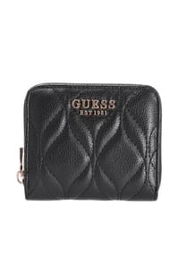 GUESS MAXINE SLG SMALL ZIP - Brieftasche, Kunstleder, für Damen - BLACK