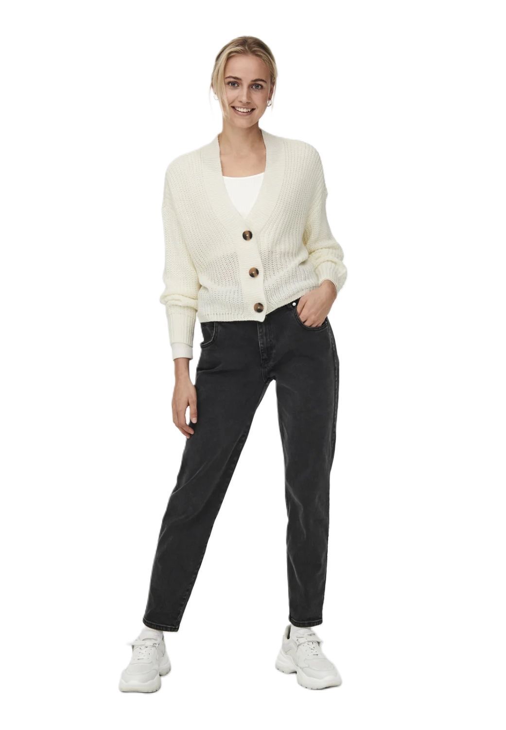 Only® Cardigan, V-Ausschnitt, FüR Damen, Blau, Xs