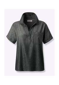 heine - Jeansbluse - black denim